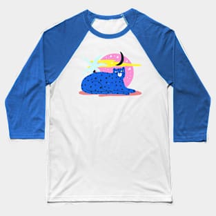 BLUE CAT Baseball T-Shirt